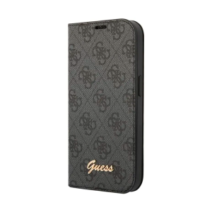 Guess Custodia Rigida Per IPhone 14 Pro Max – Colore Marrone, Collezione 4G Stripe