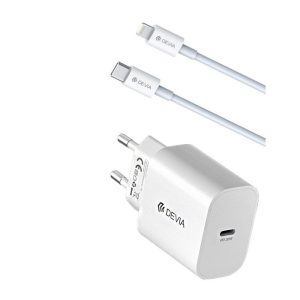 NÚCLEO DEVIA RCE-3005CL 30W + CABO TYPE C - LIGHTNING 1M